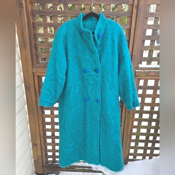 Vintage Jacob Crowley Mohair Jacket - Picture 1 of 12